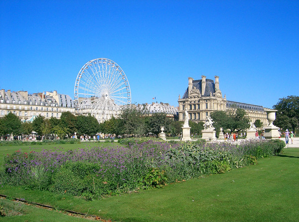 Balade au jardin   ...   des Tuileries à Paris  !