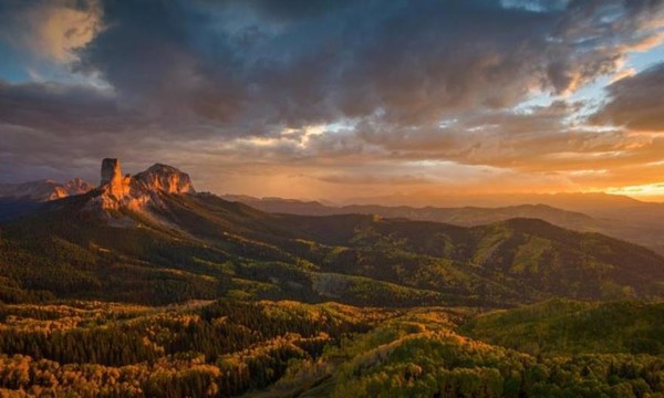 L’automne s’installe dans l’ouest des Etats-Unis ...