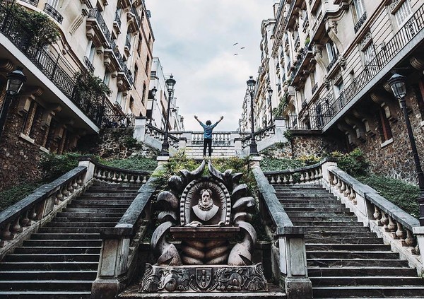 Le plus bel escalier de Paris   ...