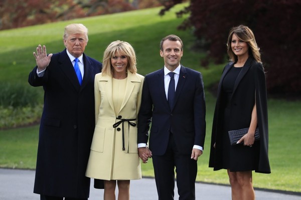 D. Trump reçoit E. Macron à la Maison Blanche !