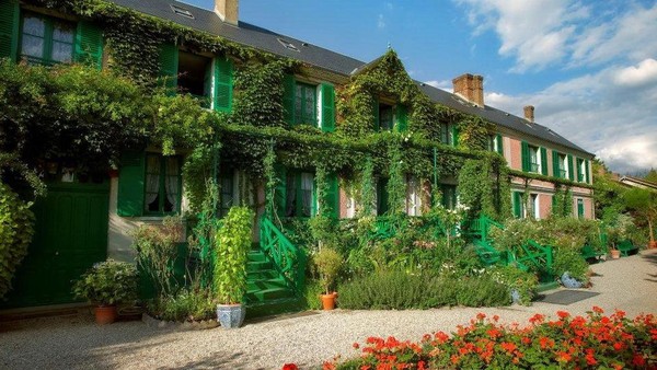 Visite de la maison de Claude Monet  ...  à Giverny !