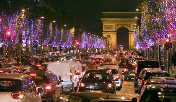 Quelques illuminations de Noël   ...  à  Paris  !