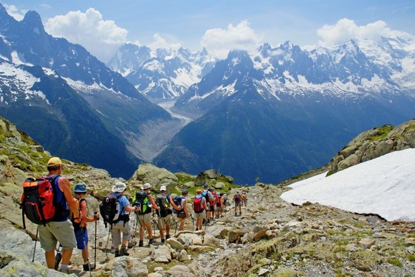 Petite balade   ...   la "mer de glace"  à Chamonix !