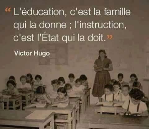 Citation de Victor Hugo    ...