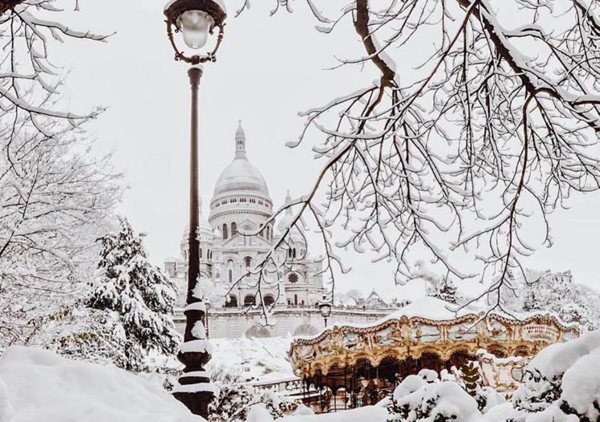 Aujourd'hui : Paris sous la neige, les plus belles photos !