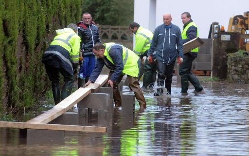 Inondations  ...  La Vilaine proche de son pic à Redon !