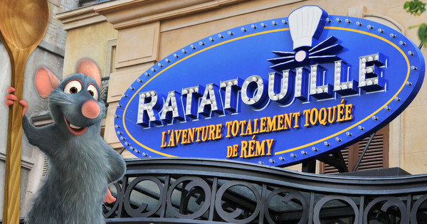 Ratatouille    ...   Nouvelle attraction de Disneyland !