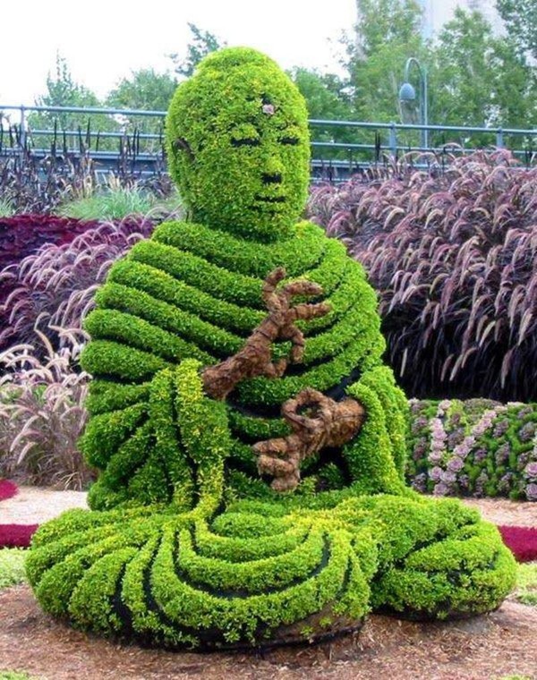 Magnifiques Sculptures Végétales ...
