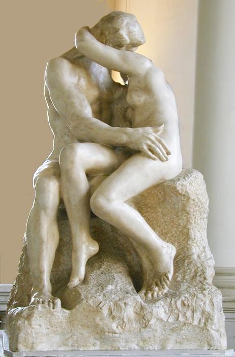 Le Baiser de Auguste Rodin (1840 -1917)  ...