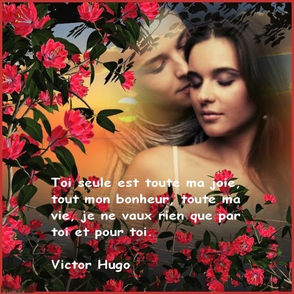La simplicité de l' Amour  ... vue par Victor Hugo  !