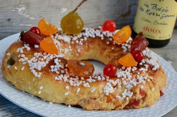 Couronne des rois aux fruits confits ...