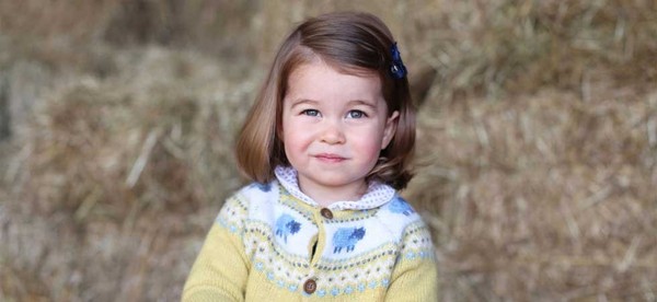 Photo de la princesse Charlotte pour ses deux ans !