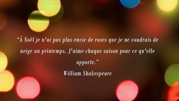 Jolie citation de William Shakespeare  ...