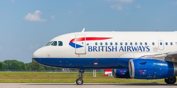 Un vol British Airways atterrit à Édimbourg ...