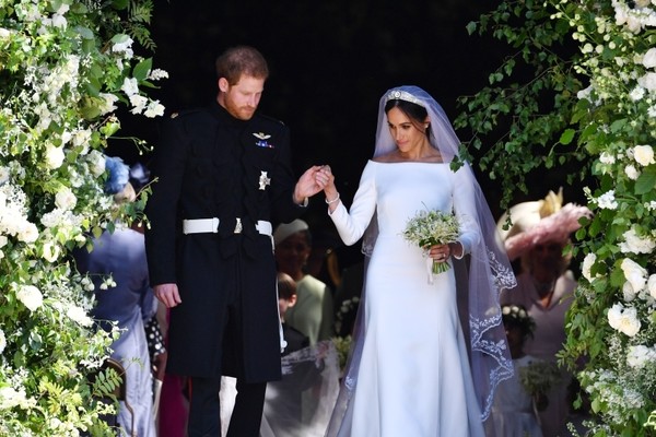 Le voile de mariée de Meghan Markle parfaitement blanc !