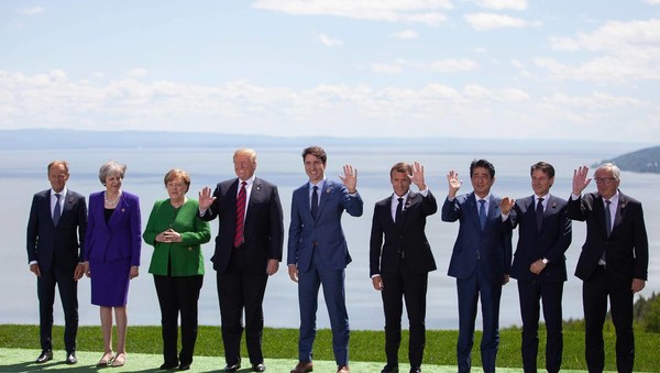 Photo officielle G7 2018   ...   au Canada !