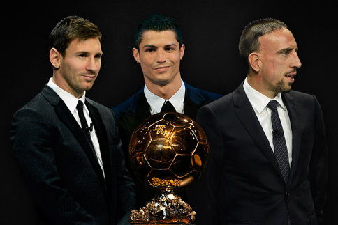 Ballon d'Or  ...  Ronaldo fera-t-il barrage à Ribéry ?