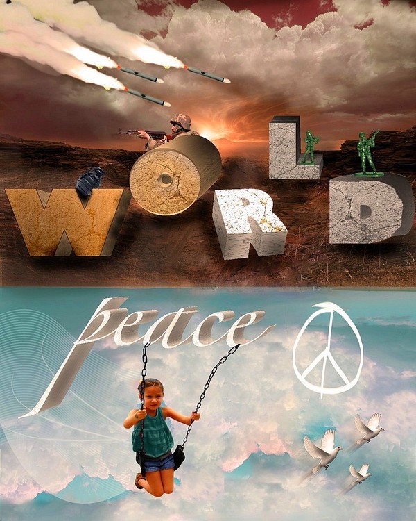 "Vivre dans un monde de paix"  doit rester une priorité !
