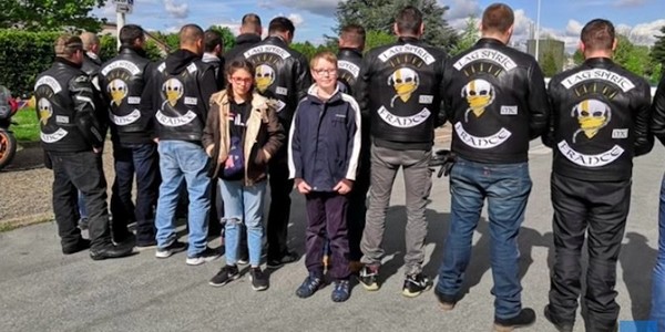 Harcelé à l'école : escorté par une bande de motards  !