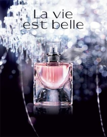 "La Vie est Belle"  ...   parfum préféré des Françaises !