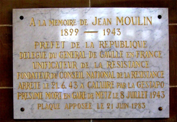 Hommage à Jean Moulin ... 17 juin !