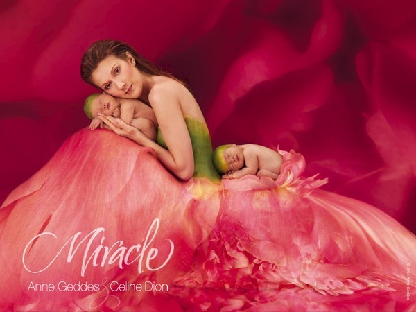 Anne Geddes et Céline Dion  ...   "Miracle"   !