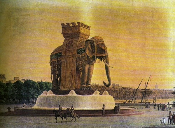L’éléphant disparu de la Bastille   ...
