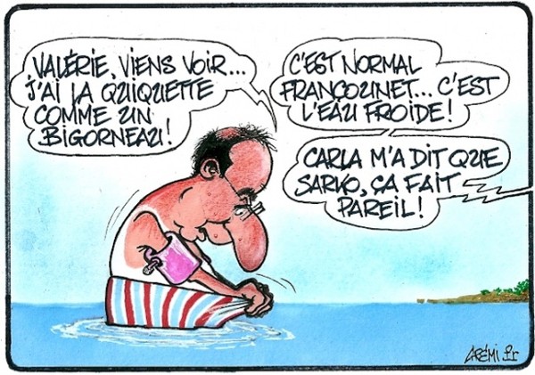Le souci de F. Hollande  ...  n'a-t-il pas mieux à faire ?!