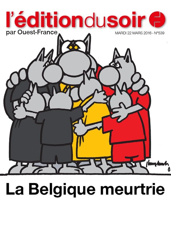 Une pensée pour nos ami(e)s Belges !