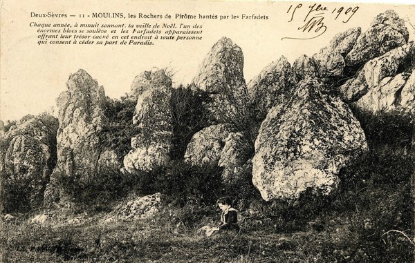 Moulins (Deux-Sèvres)  ...   Les rochers de Pyrôme  !