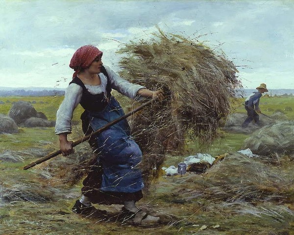 Julien Dupré     ...     peintre du monde rural  !