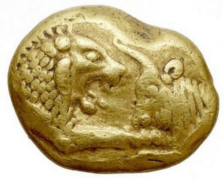 La plus vieille pièce de monnaie  ... frappée de Crésus !