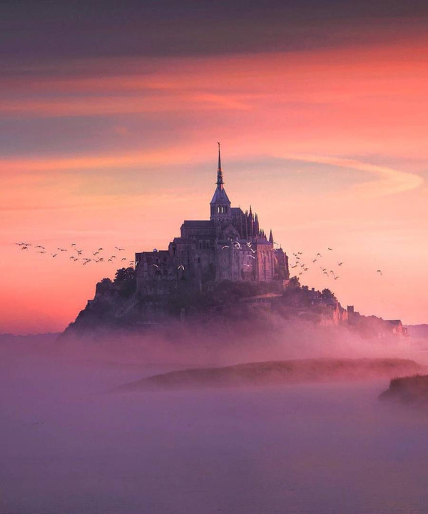 Belle photo du Mont Saint Michel !