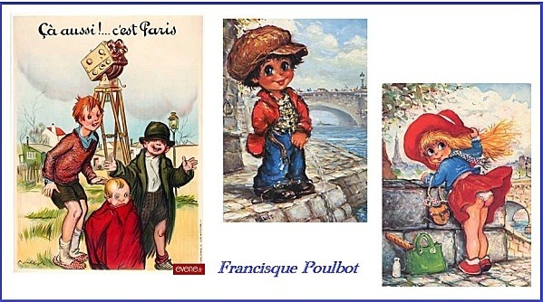 F. Poulbot  ...  Le dessinateur de la Butte Montmartre !