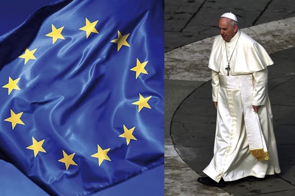 UE : le pape François en visite éclair à Strasbourg !