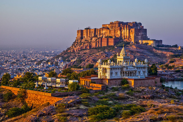 Beauté de la cité indienne de Jodhpur, la "ville bleue" !