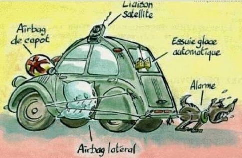 2CV ... des "Deudoches" marrantes et originales !