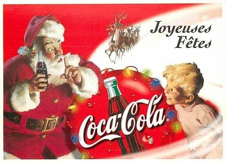 Joyeuses fêtes      ...     Pub  "Coca-Cola"  !