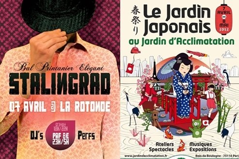Bal ou Jardin Japonais ... à Paris ce week end !