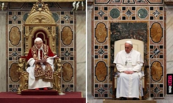 Le  Pape François  ...  les photos qui font la différence !