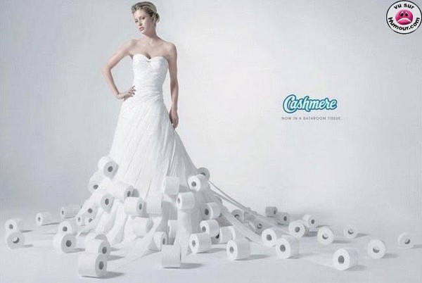 Une robe de mariée   ...   très très économique !