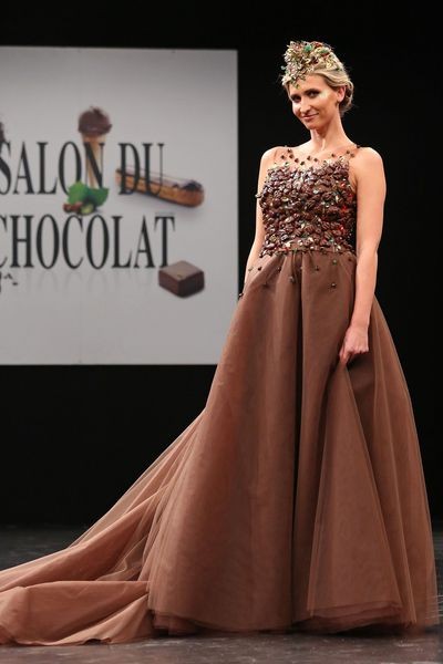 Salon du chocolat 2015   ...   Tatiana Golovin !