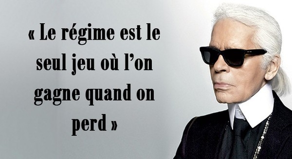 Citations de Karl Lagerfeld ...