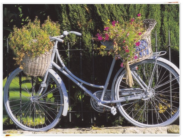 Vélos fleuris ... pour vous si vous aimez !