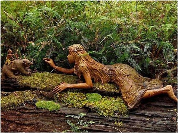 Magnifiques sculptures de bois  !