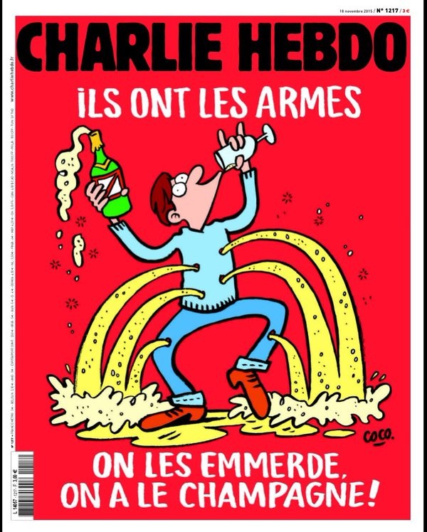  «On les emmerde on a le champagne !», répond Charlie !