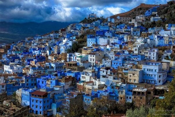 Chefchaouen au Maroc : le village peint en bleu !