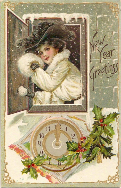 Bonne Année à vous ... Côté "Vintage" !