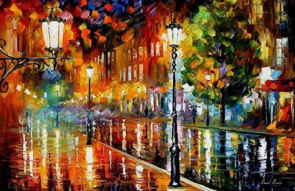 Léonid Afremov    ...    peintures d'art  !