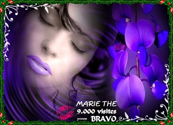 bravo Marie Thé ...   9.000  visites 